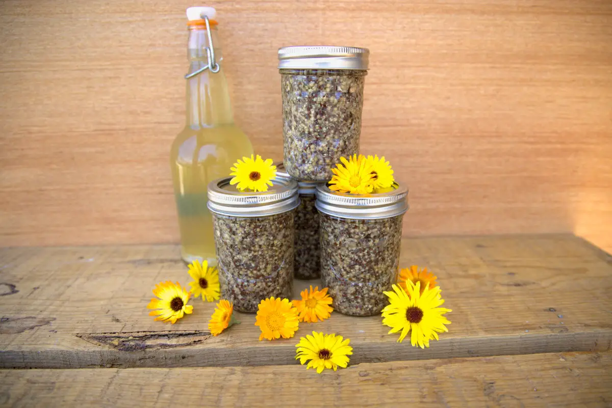 how to make whole grain mustard for canning