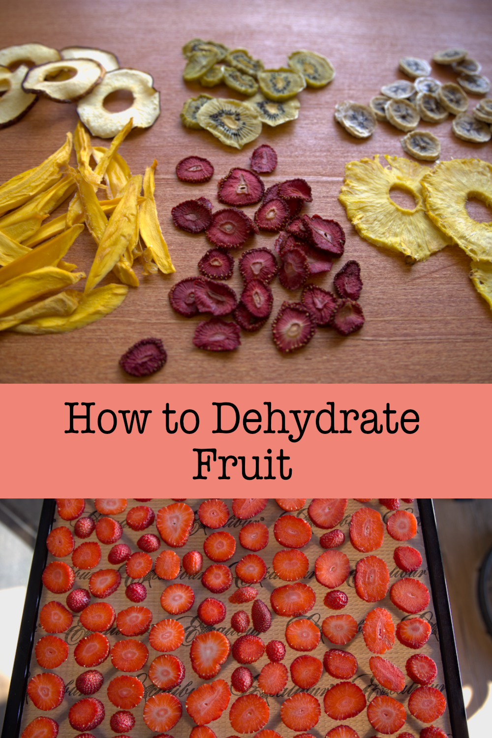 How to Dehydrate Fruit Golden Thyme Homestead