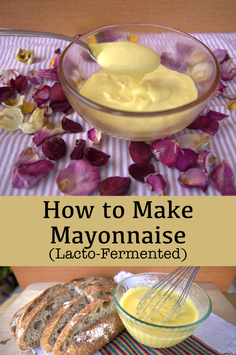 How to Make Mayonnaise LactoFermented Golden Thyme Homestead