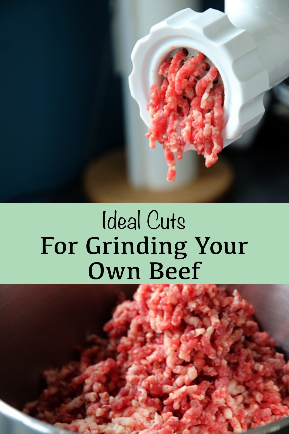 Grinding Your Own Beef Golden Thyme Homestead