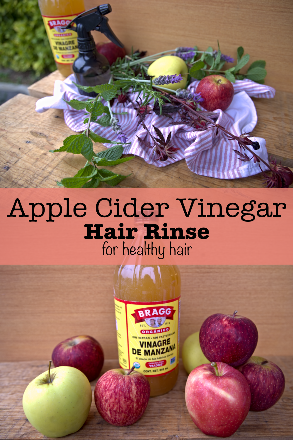 Apple Cider Vinegar Hair Rinse Golden Thyme Homestead