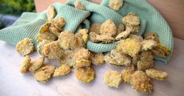 healthy homemade fried pickles