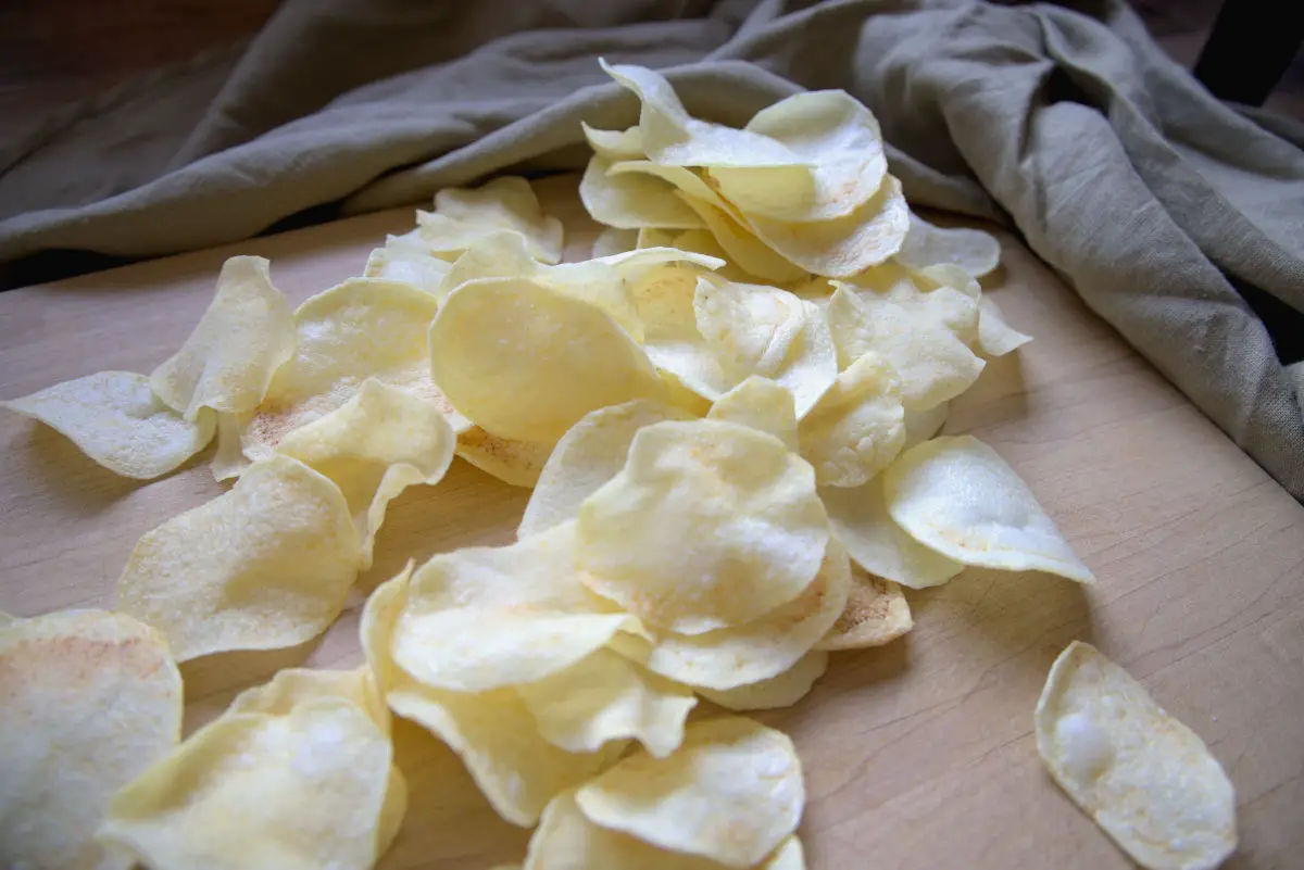 Homemade Potato Chips (Healthy) Golden Thyme Homestead