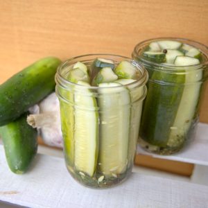 homemade refrigerator pickles