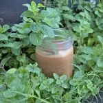 mint chocolate healthy smoothie