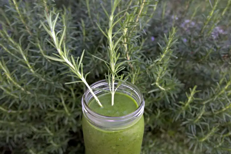 orange rosemary healthy smoothie